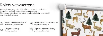 Vidiniai roletai Elniai ir stirnos