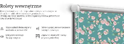 Vidiniai roletai langams Paukščiai tarp šakų
