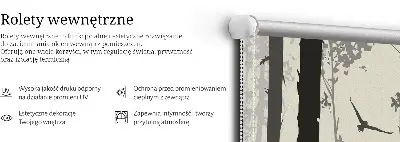 Roletai langams Medžiai