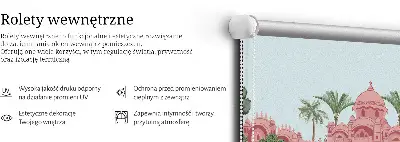 Vidiniai langų roletai Rūmai su sodu