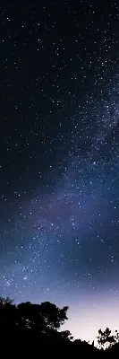 Roletai langams Žvaigždėtas dangus