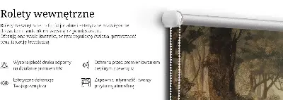 Vidiniai roletai langams Gyvūnai miške