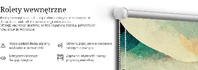 Vidiniai langų roletai Abstraktios kalvos
