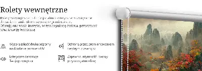 Medžiaginiai roletai Vaizdas iš viršaus
