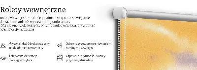 Vidiniai roletai Saulėlydis virš ežero