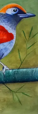 Vidiniai langų roletai Paukštis ant šakos