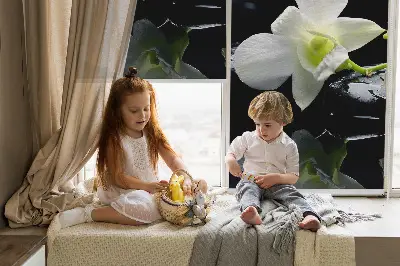 Vidiniai užtemdantys roletai Orchidėjos ir elegancija