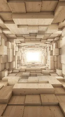 Vidiniai užtemdantys langų roletai 3D medinė skylė