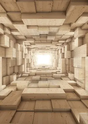 Vidiniai užtemdantys langų roletai 3D medinė skylė