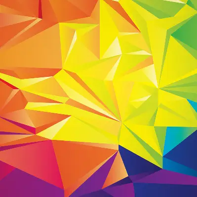 Vidiniai užtemdantys roletai langams Spalvingas origami raštas