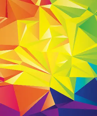 Vidiniai užtemdantys roletai langams Spalvingas origami raštas