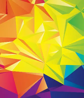 Vidiniai užtemdantys roletai langams Spalvingas origami raštas