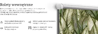Vidiniai užtemdantys roletai Lapai