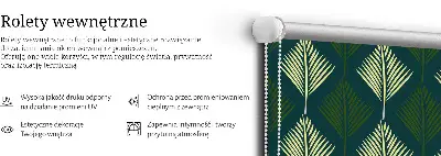 Vidiniai užtemdantys roletai langams Augalai