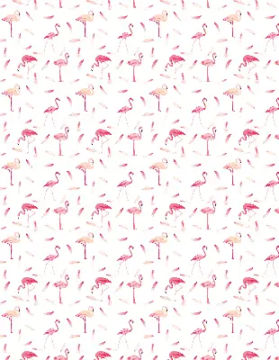 Vidiniai užtemdantys langų roletai Flamingos ir jų plunksnos