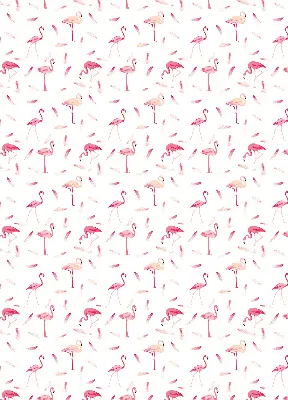 Vidiniai užtemdantys langų roletai Flamingos ir jų plunksnos