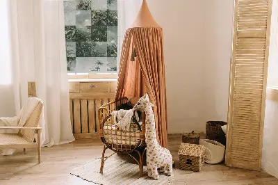 Medžiaginiai užtemdantys roletai Plytelėmis išklotos palmės