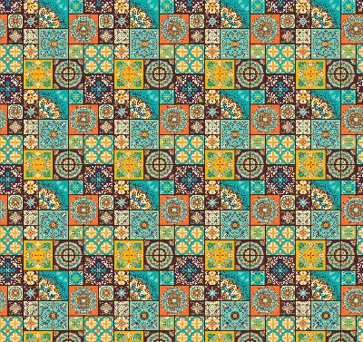 Vidiniai užtemdantys langų roletai Spalvinga mandala