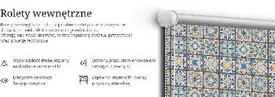 Užtemdantys roletai balkono durims Mandala