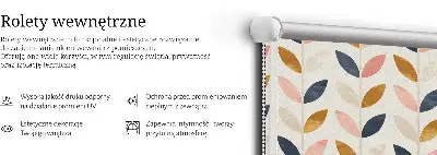 Vidiniai užtemdantys roletai Lapai