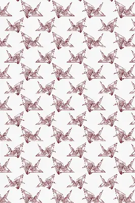 Vidiniai užtemdantys roletai langams Origami gulbės