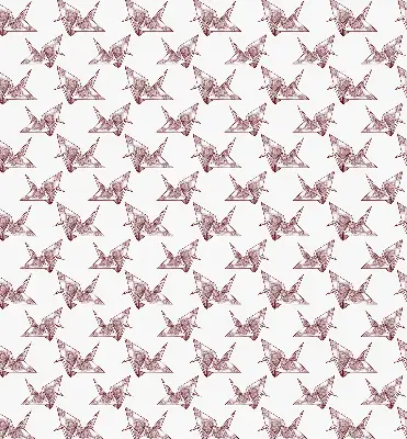 Vidiniai užtemdantys roletai langams Origami gulbės