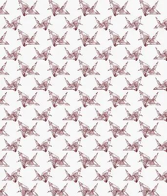 Vidiniai užtemdantys roletai langams Origami gulbės