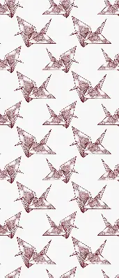 Vidiniai užtemdantys roletai langams Origami gulbės