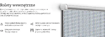 Medžiaginiai užtemdantys roletai Juodi ovalai