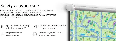 Vidiniai užtemdantys roletai langams Gatvės