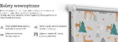 Vidiniai užtemdantys roletai langams Stirnos miške