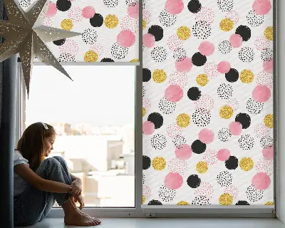 Užtemdantys roletai langams Įvairūs apskritimai