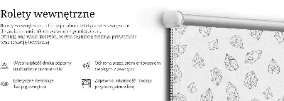 Medžiaginiai užtemdantys roletai Geometrinės figūros