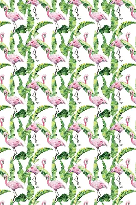 Užtemdantys roletai balkono durims Flamingos prie lapų