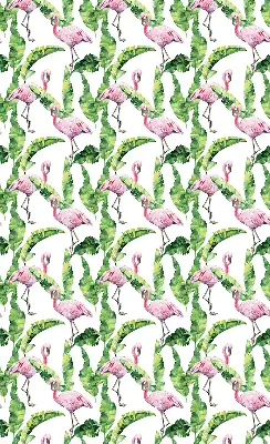 Užtemdantys roletai balkono durims Flamingos prie lapų