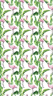 Užtemdantys roletai balkono durims Flamingos prie lapų