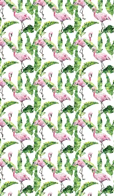 Užtemdantys roletai balkono durims Flamingos prie lapų