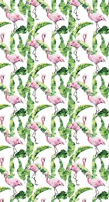 Užtemdantys roletai balkono durims Flamingos prie lapų