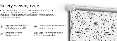 Vidiniai užtemdantys roletai Ištraukti deimantai