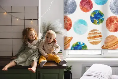 Užtemdantys roletai langams Planetos