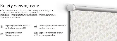 Vidiniai užtemdantys roletai Smėlio spalvos širdelės