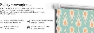 Medžiaginiai užtemdantys roletai Spalvingas avokadas