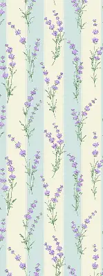 Vidiniai užtemdantys langų roletai Violetinės gėlės