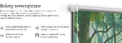 Užtemdantys roletai balkono durims Medžiai