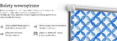 Vidiniai užtemdantys langų roletai Žvaigždžių raštas