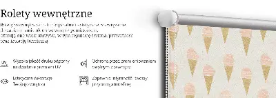 Medžiaginiai užtemdantys roletai Ledai