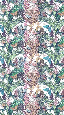 Vidiniai užtemdantys roletai Drugeliai ant gėlių