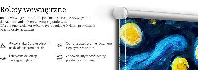 Vidiniai užtemdantys roletai langams Nudažytas miestas