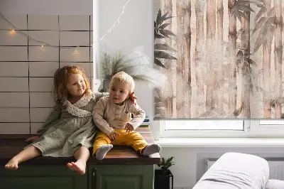 Vidiniai užtemdantys langų roletai Lapai