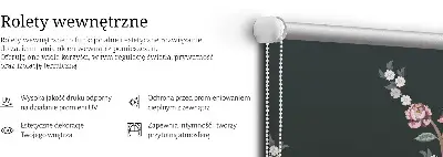 Vidiniai užtemdantys langų roletai Paukščiai prie medžio